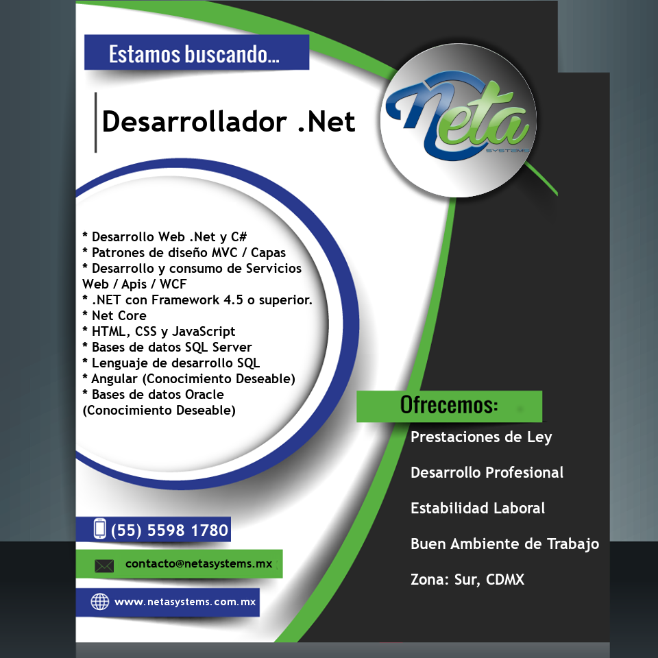 Desarrollador .Net